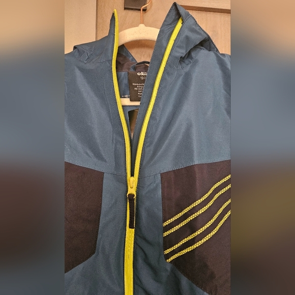 CRIVIT Kids Ski jacket in Petrol Abstract 134/140. Size 12/14 youth. NWT - Picture 6 of 13